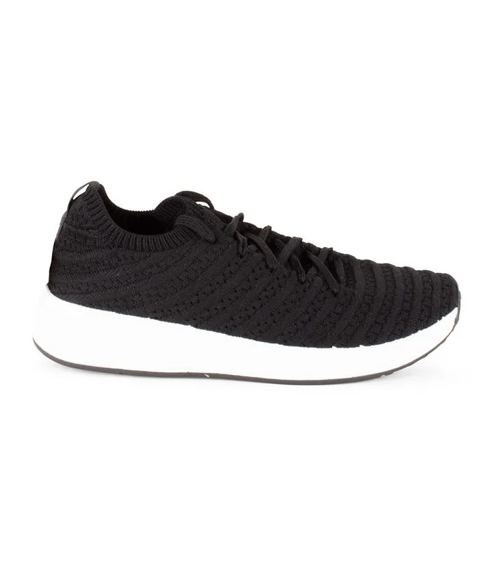 Bloom Danskin Women's Textured Sneakers, Black